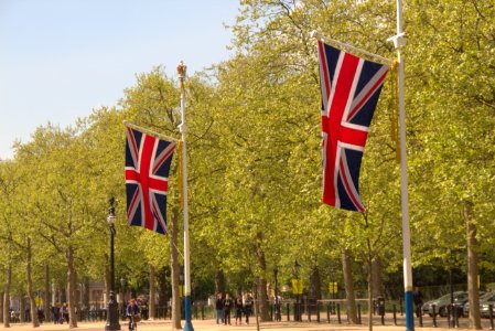 Buckingham palace road, London, United kingdom photo