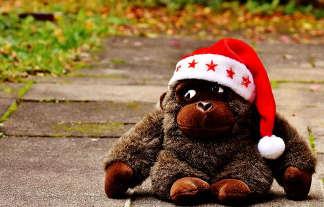 Soft toy monkey gorilla