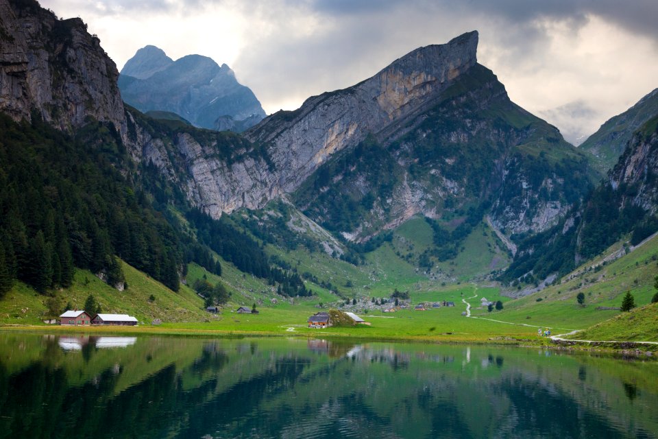 Seealpsee, Schwende district, Switzerl