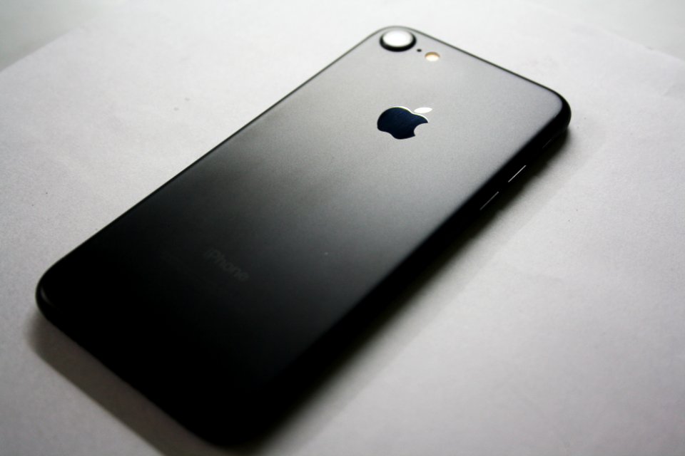 Matte black, Apple iphone, Apple