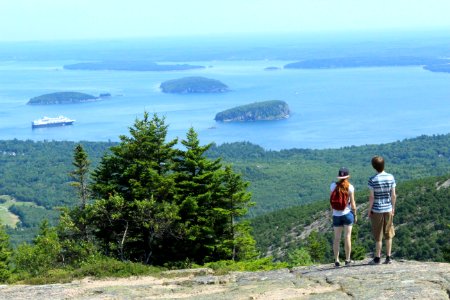 Cadillac mountain, Bar harbor, United states photo