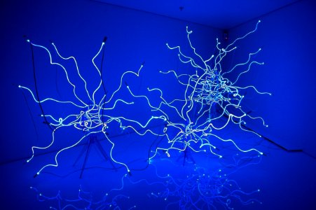 Blue, Light, Art