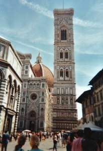 Florence, Italy, Piazza del duomo photo