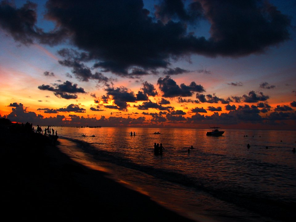 Honduras, Clouds, Water