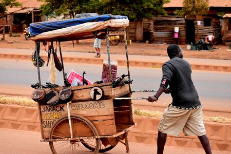 Shop street vendor brown shopping