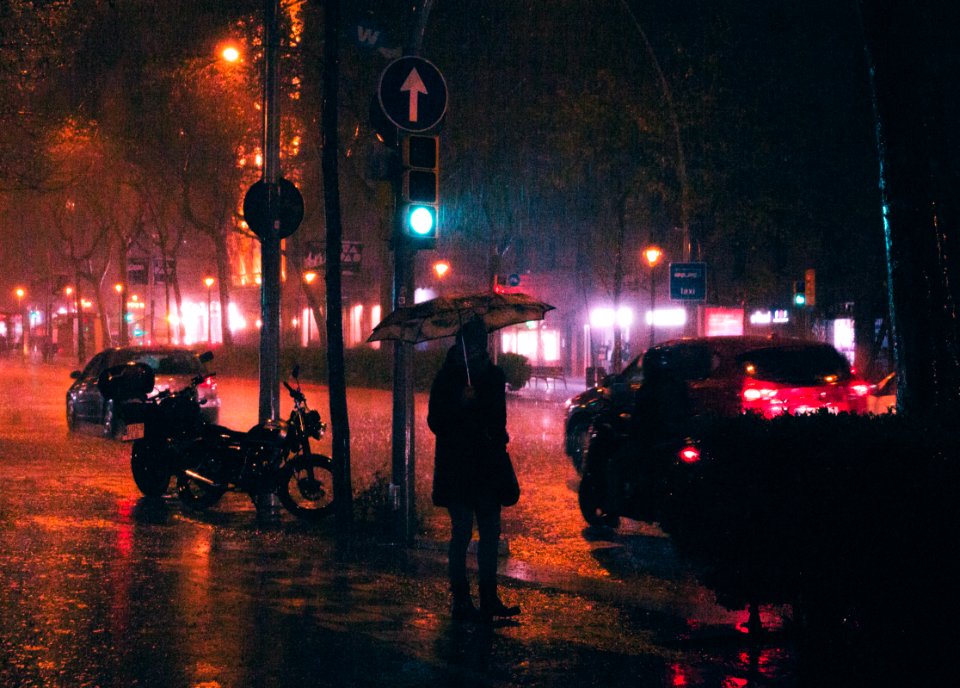 Gran via de les corts catalanes, Barcelona, Spain