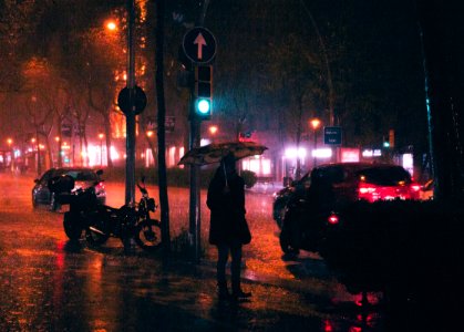 Gran via de les corts catalanes, Barcelona, Spain