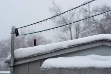 Wallpaper, Clothesline, Frozen