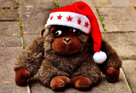 Soft toy monkey gorilla