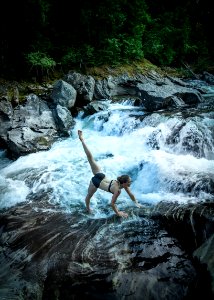 Woman, Dancer, Acrobat