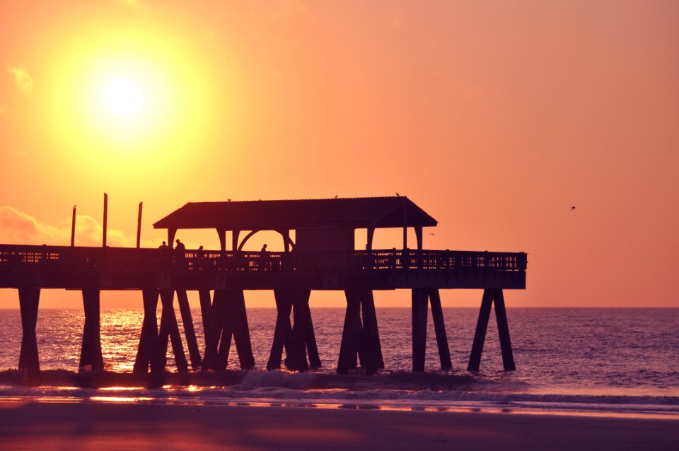 Tybee Island, United states, Silhouette
