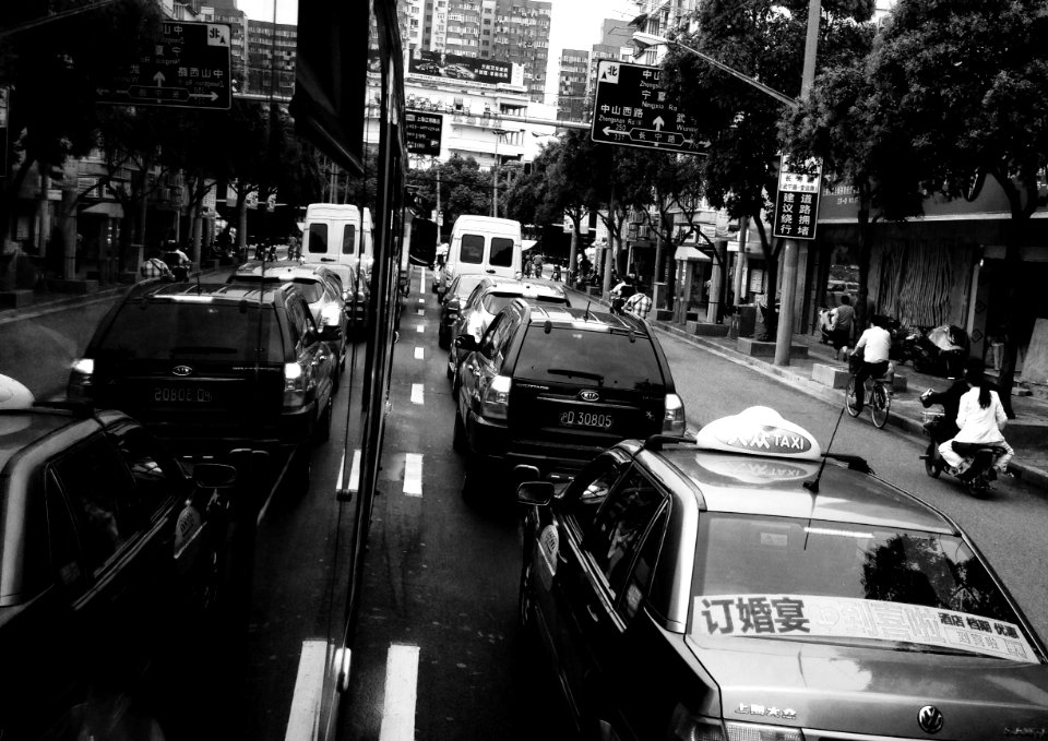 Shanghai, China, Reflection photo