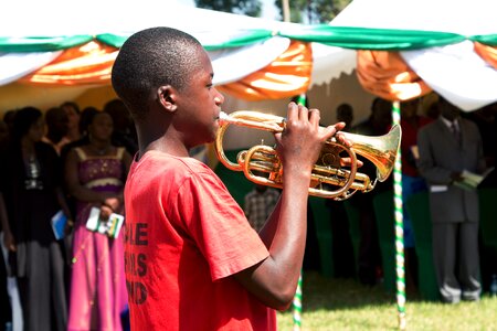 Uganda mbale trumpets photo