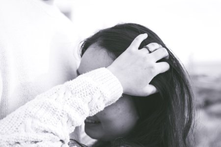 woman wearing sweater photo