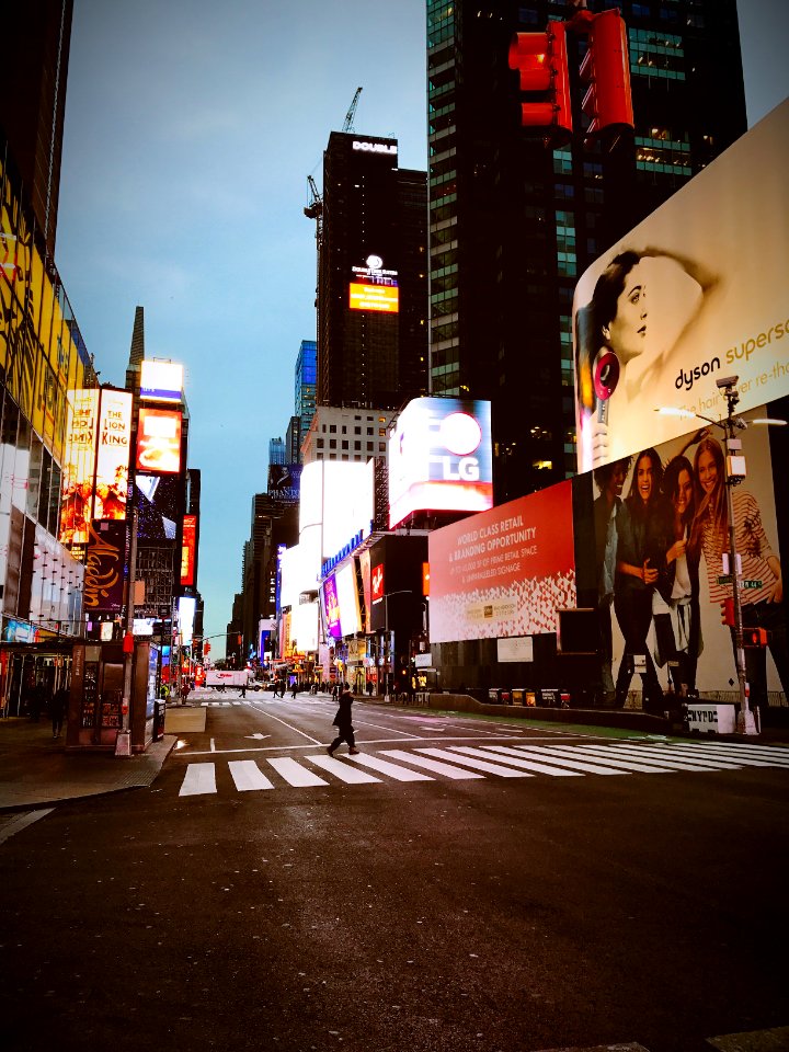 person walking on street
