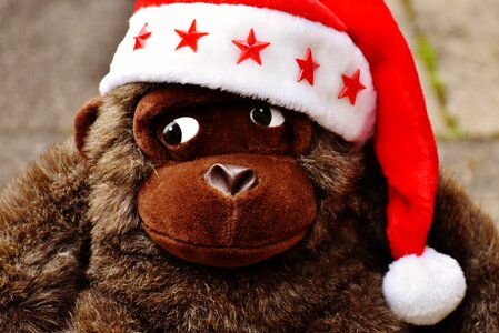 Soft toy monkey gorilla