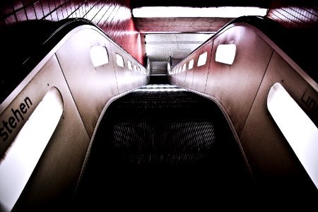 Staircase, Stairway, Subway photo