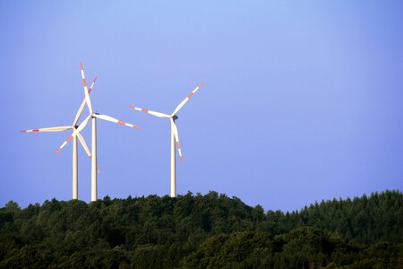 Pinwheel mill wind photo