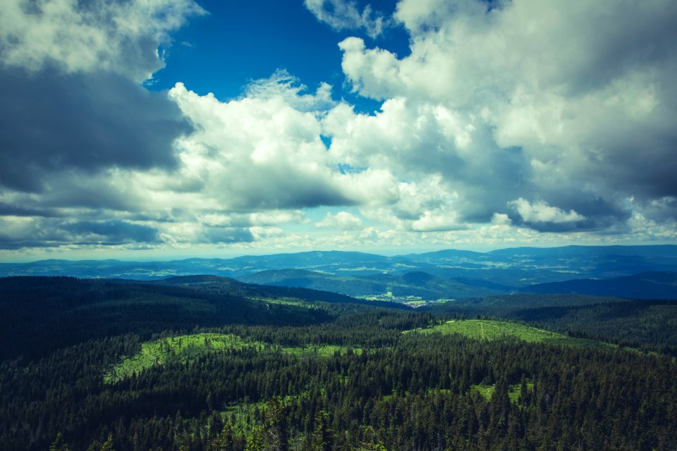 Top view, Groer arber, Bayerisch eisenstein