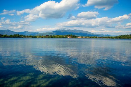 Italy, Lago di monate, Calm