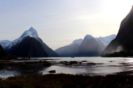 New Zealand, Milford sound, Mountains photo