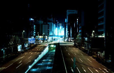 Japan, Shimbashi station, Minato ku photo