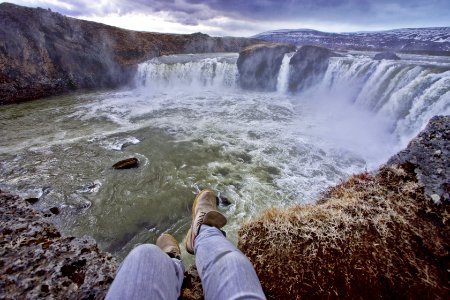 Isl, Iceland, Waterfall photo