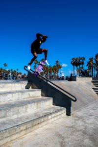 The venice beach boardwalk, Los angeles, United states