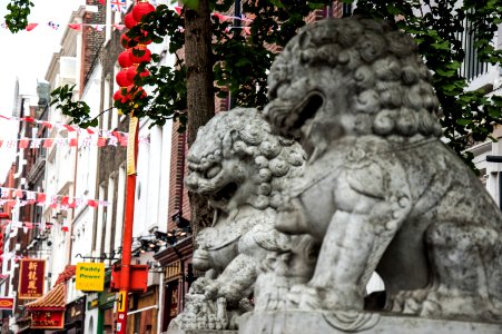 London, China town, United kingdom photo