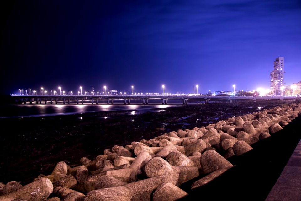 Worli sea face, Mumbai, India photo