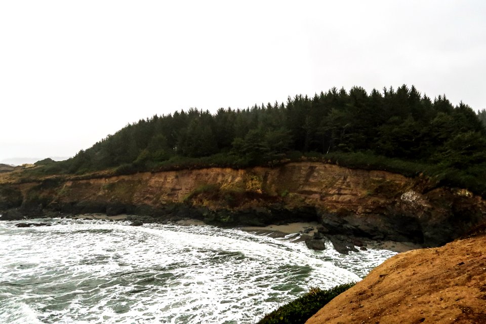 Megwil point, United states, Cliffs