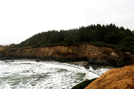 Megwil point, United states, Cliffs