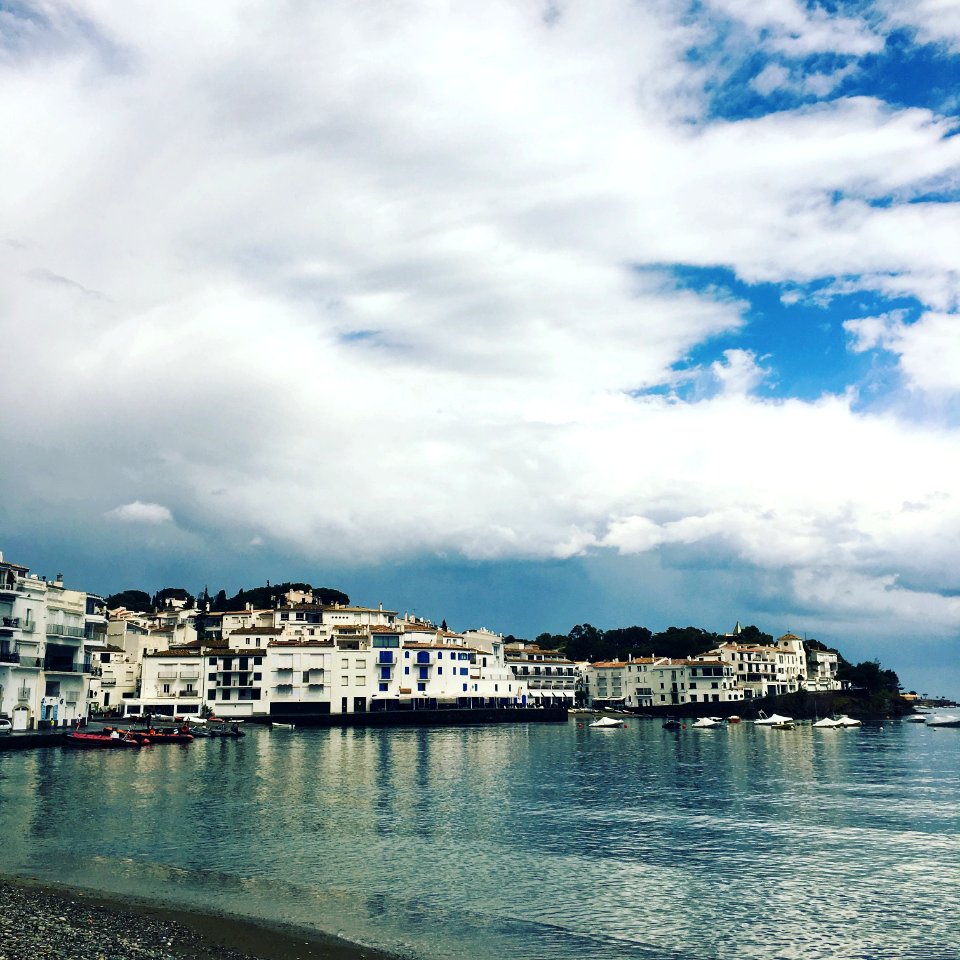 Cadaqu Sand, Spain, Sky