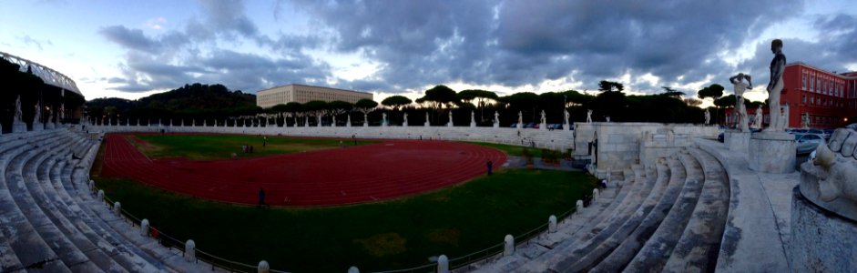 Stadio dei marmi, Roma, Italia