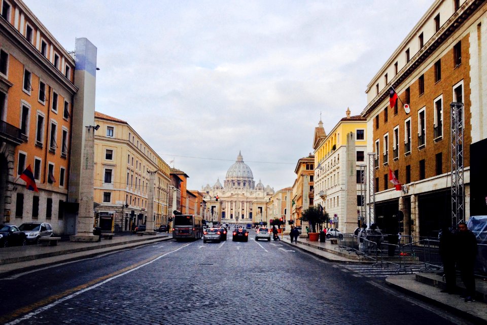 Via della conciliazione, Rome, Italia