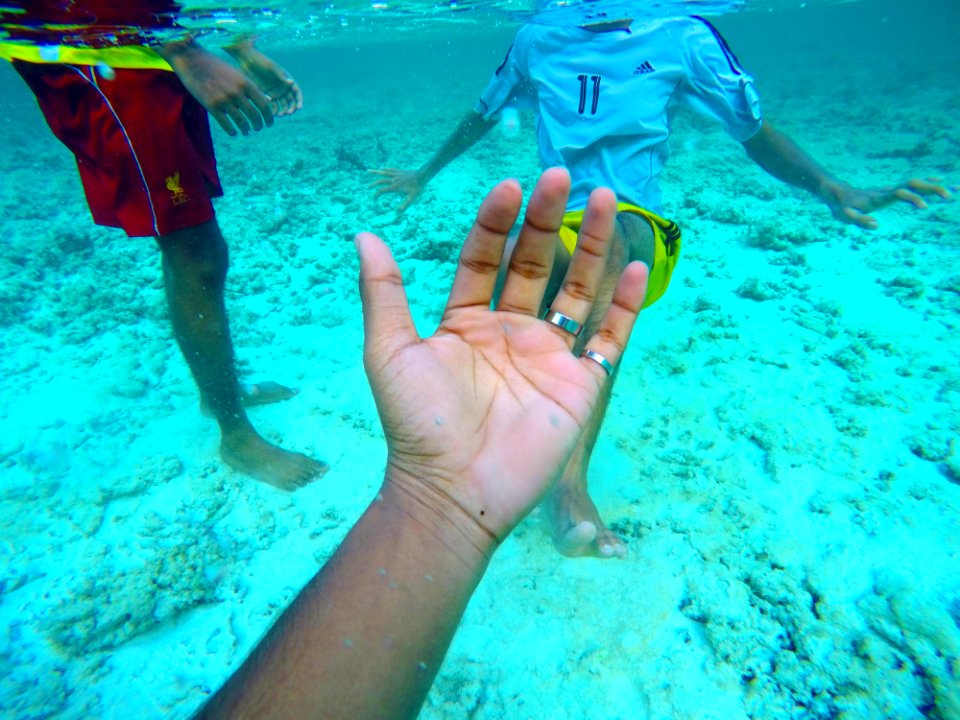 Maldives, Villingili, Photographer