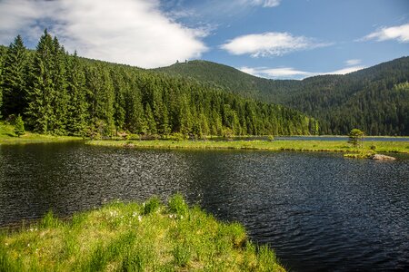 Arbersee great arber bavarian forest