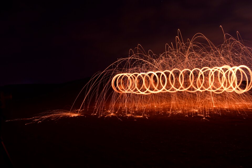 Steel night light