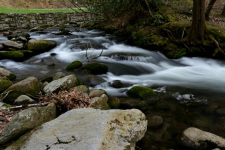 Retreat, Moss, Rocks photo