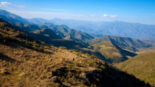 Argentina, Refugio quebrada del condor, Bags