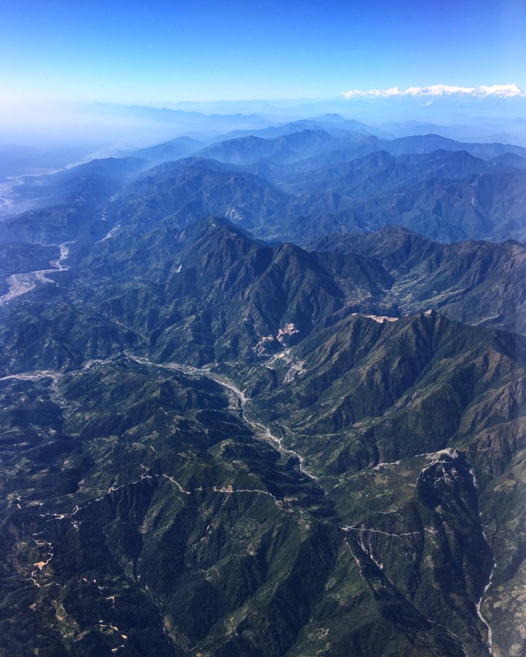 Nepal, Airplane, Himalayas