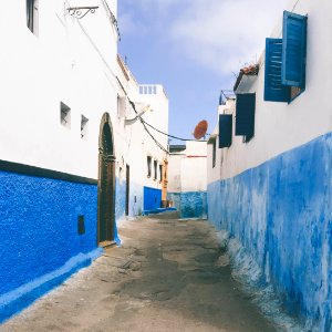 Rabat, Morocco, Backyard