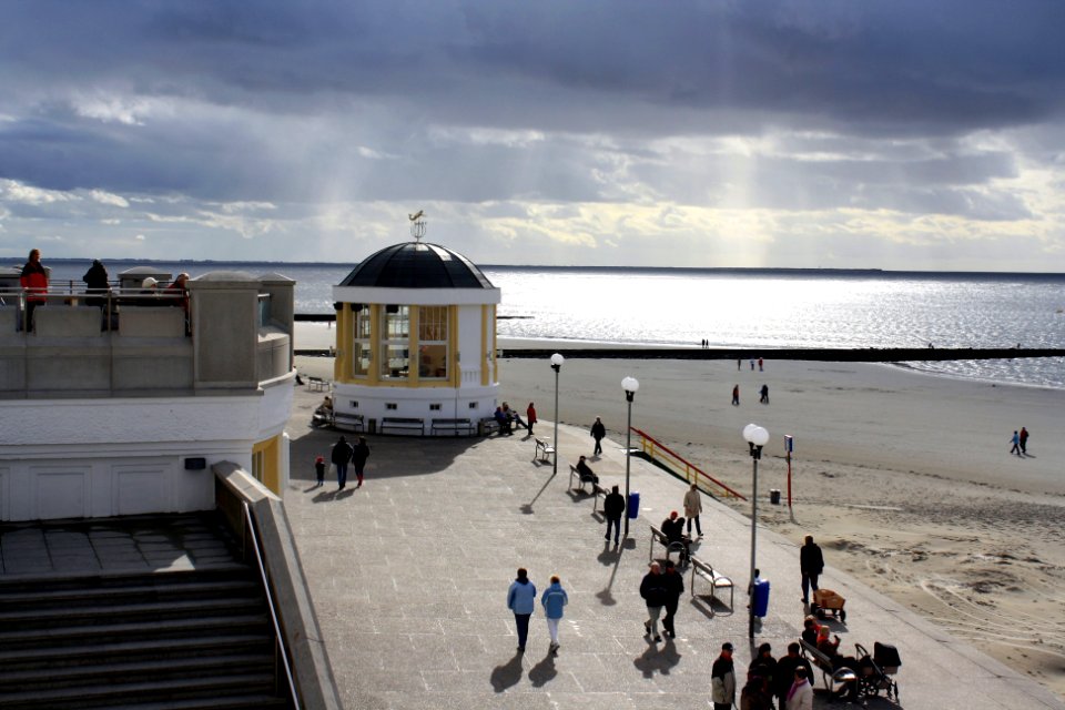 Borkum, Germany, Pavillon