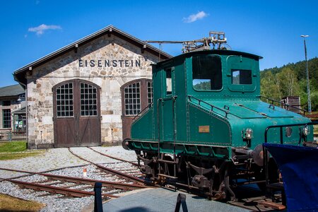 Locomotive train rail traffic photo