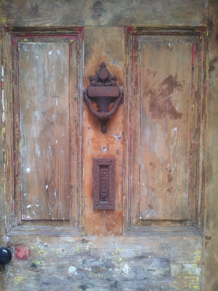 Malton, United kingdom, Distressed door