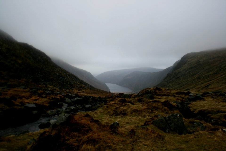 Irel, Fog, Lake