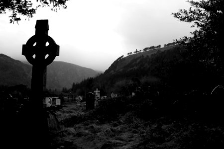 Irel, Countryside, Celtic cross