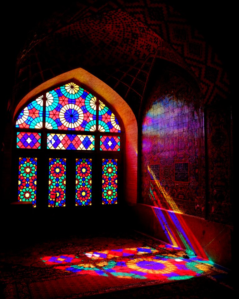Shiraz, Iran, Nasir almulk mosque