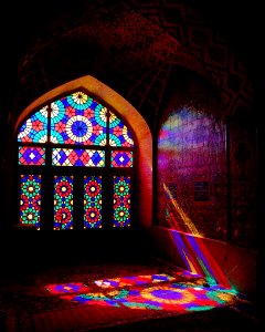 Shiraz, Iran, Nasir almulk mosque photo