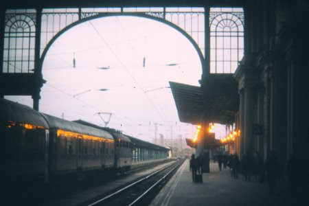 Budapest, Hungary, Budapestkeleti railway terminal photo